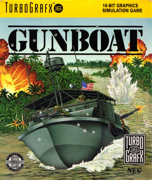 Gunboat - TurboGrafx - 16 - Retro Island Gaming