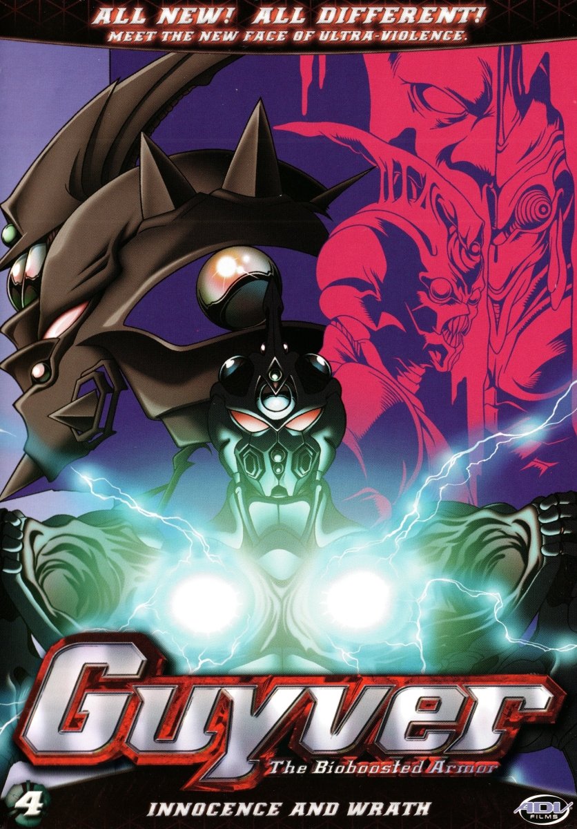 Guyver: The Bioboosted Armor Vol. 4: Innocence and Wrath - DVD - Retro Island Gaming