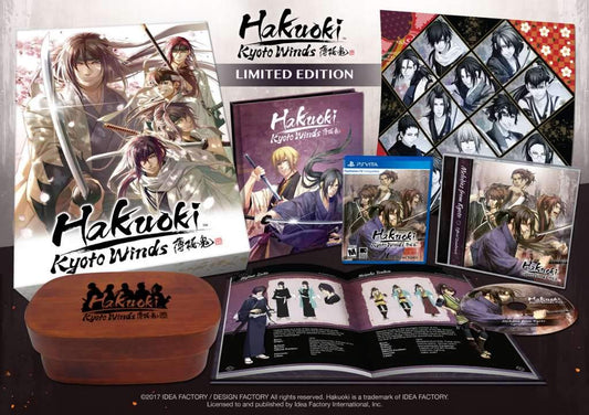 Hakuoki: Kyoto Winds [Limited Edition] - Playstation Vita - Retro Island Gaming