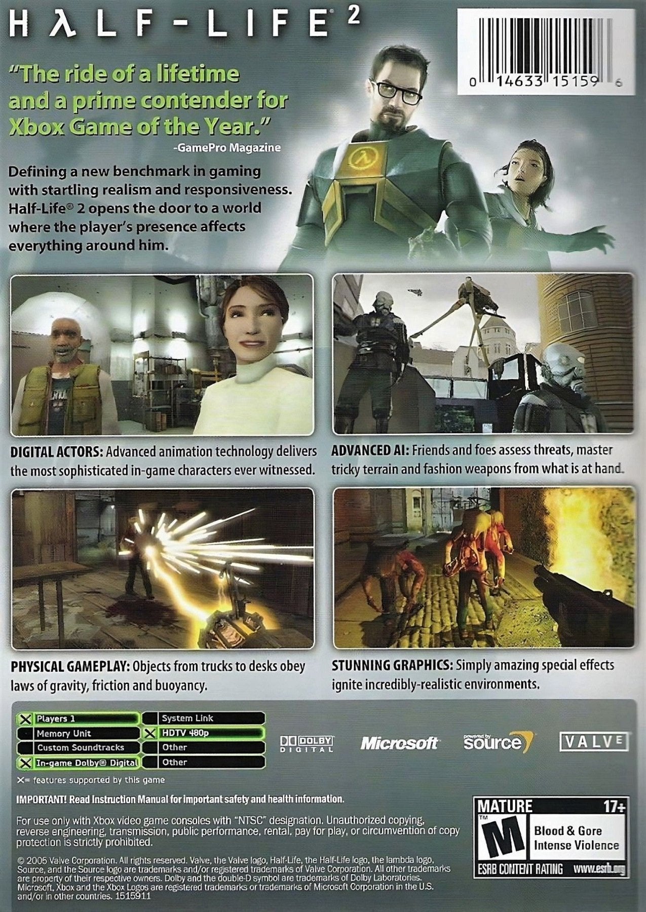 Half - Life 2 - Xbox - Retro Island Gaming