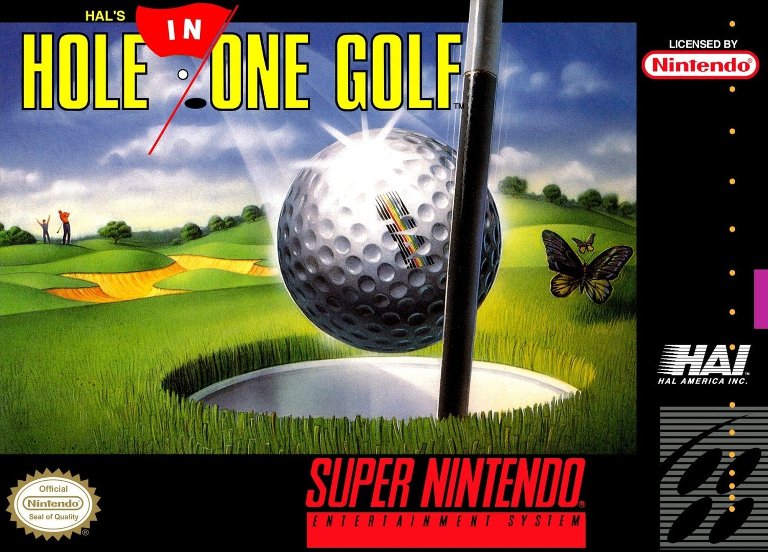 Hal's Hole in One Golf - Super Nintendo - Retro Island Gaming