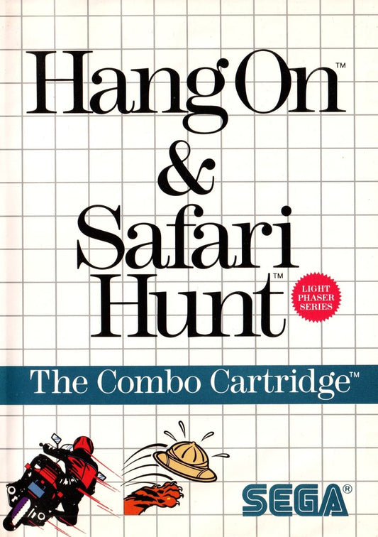 Hang - On and Safari Hunt - Sega Master System - Retro Island Gaming