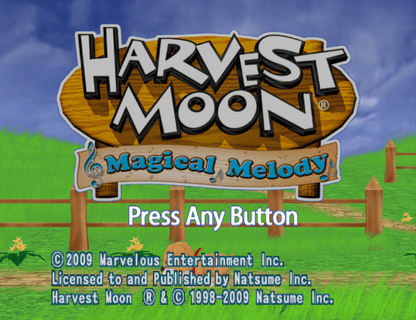 Harvest Moon Magical Melody - Wii - Retro Island Gaming
