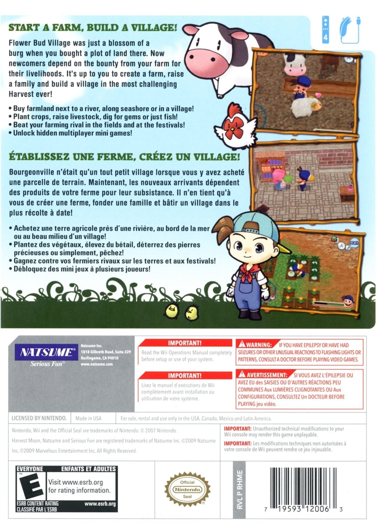 Harvest Moon Magical Melody - Wii - Retro Island Gaming