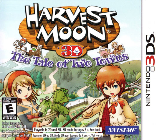 Harvest Moon: The Tale Of Two Towns - Nintendo 3DS - Retro Island Gaming