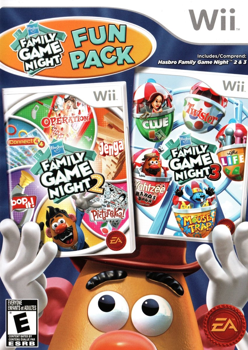 Hasbro Family Game Night Fun Pack - Wii - Retro Island Gaming