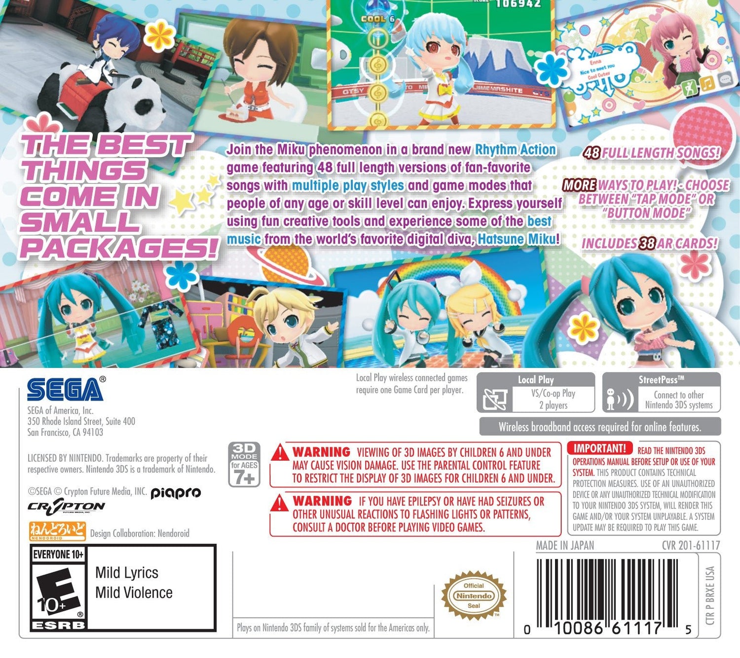 Hatsune Miku Project Mirai DX [Launch Edition] - Nintendo 3DS - Retro Island Gaming