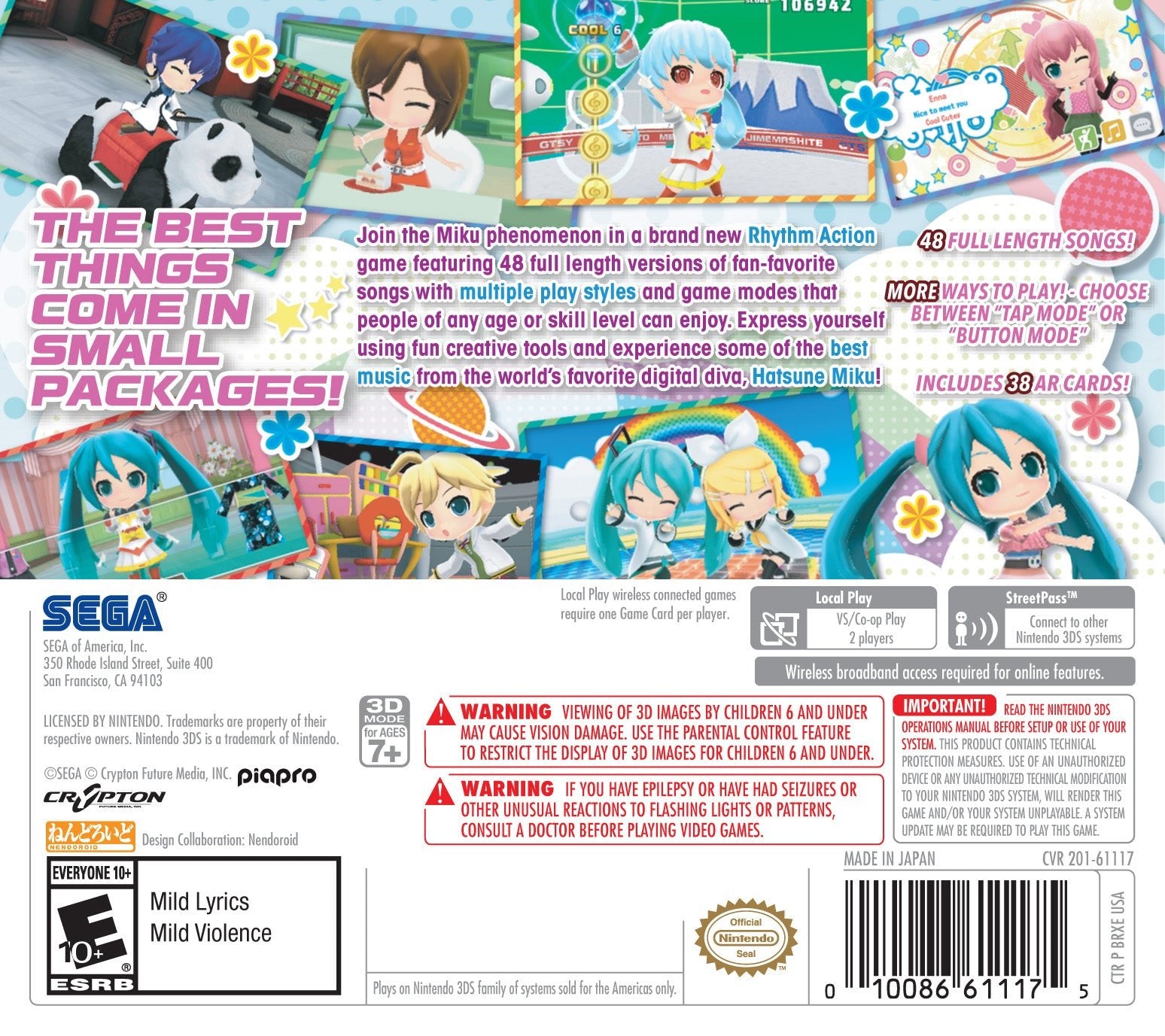 Hatsune Miku Project Mirai DX [Launch Edition] - Nintendo 3DS - Retro Island Gaming