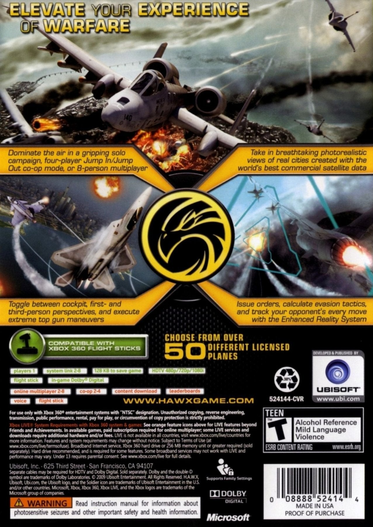 HAWX - Xbox 360 - Retro Island Gaming