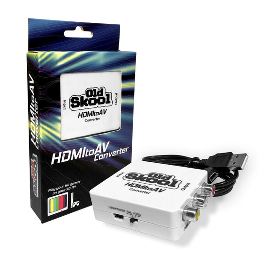 HDMI to AV Converter - Old Skool - Retro Island Gaming