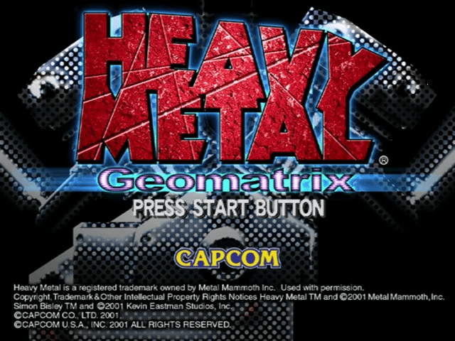 Heavy Metal Geomatrix - Sega Dreamcast - Retro Island Gaming