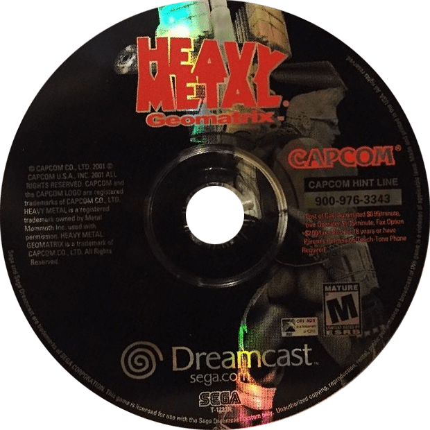 Heavy Metal Geomatrix - Sega Dreamcast - Retro Island Gaming
