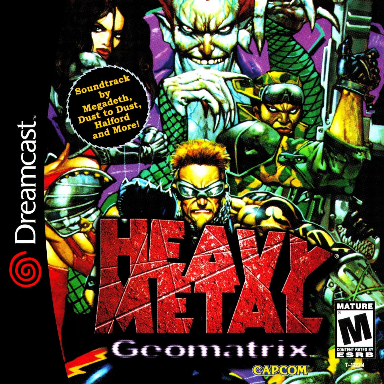 Heavy Metal Geomatrix - Sega Dreamcast - Retro Island Gaming