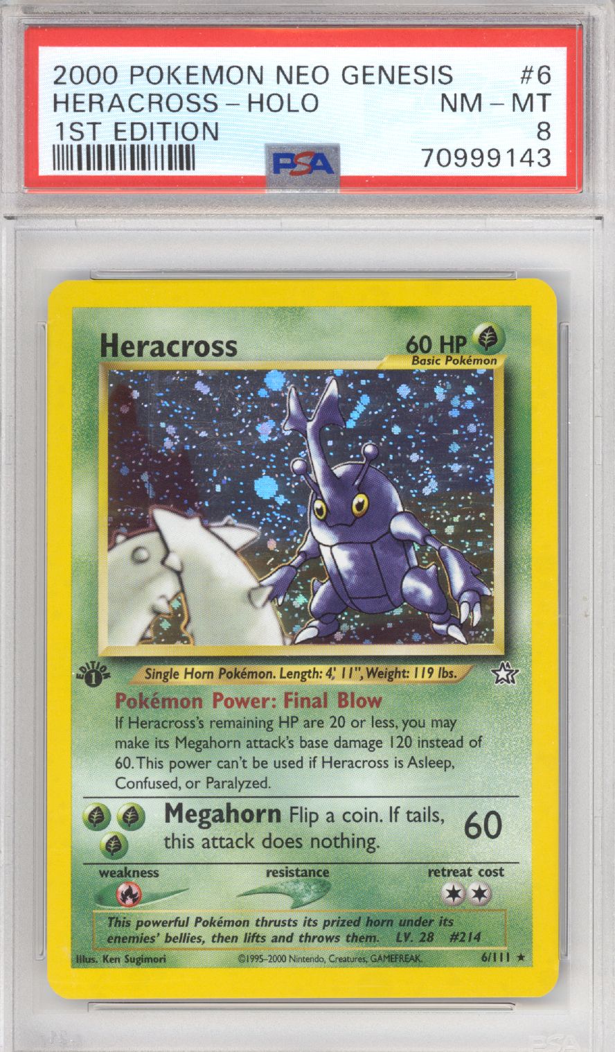 Heracross [1st Edition] 