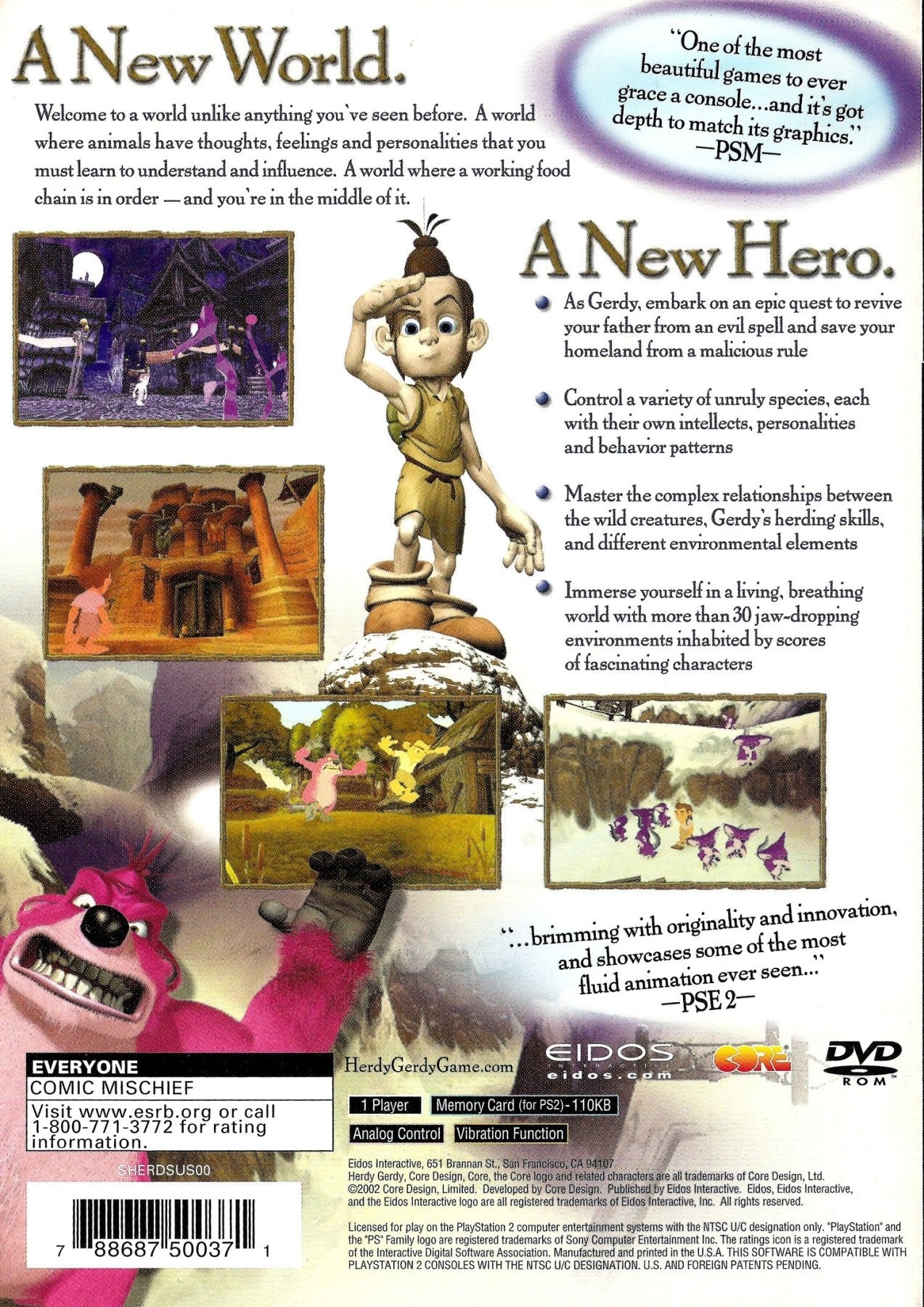 Herdy Gerdy - Playstation 2 - Retro Island Gaming