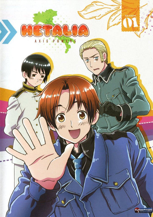 Hetalia Axis Powers Season 1 - DVD - Retro Island Gaming