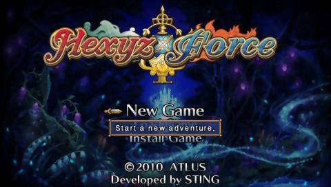 Hexyz Force - PSP - Retro Island Gaming