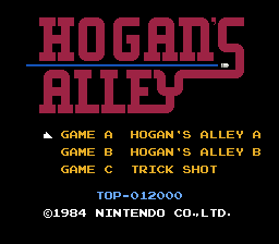 Hogan's Alley [5 Screw] - NES