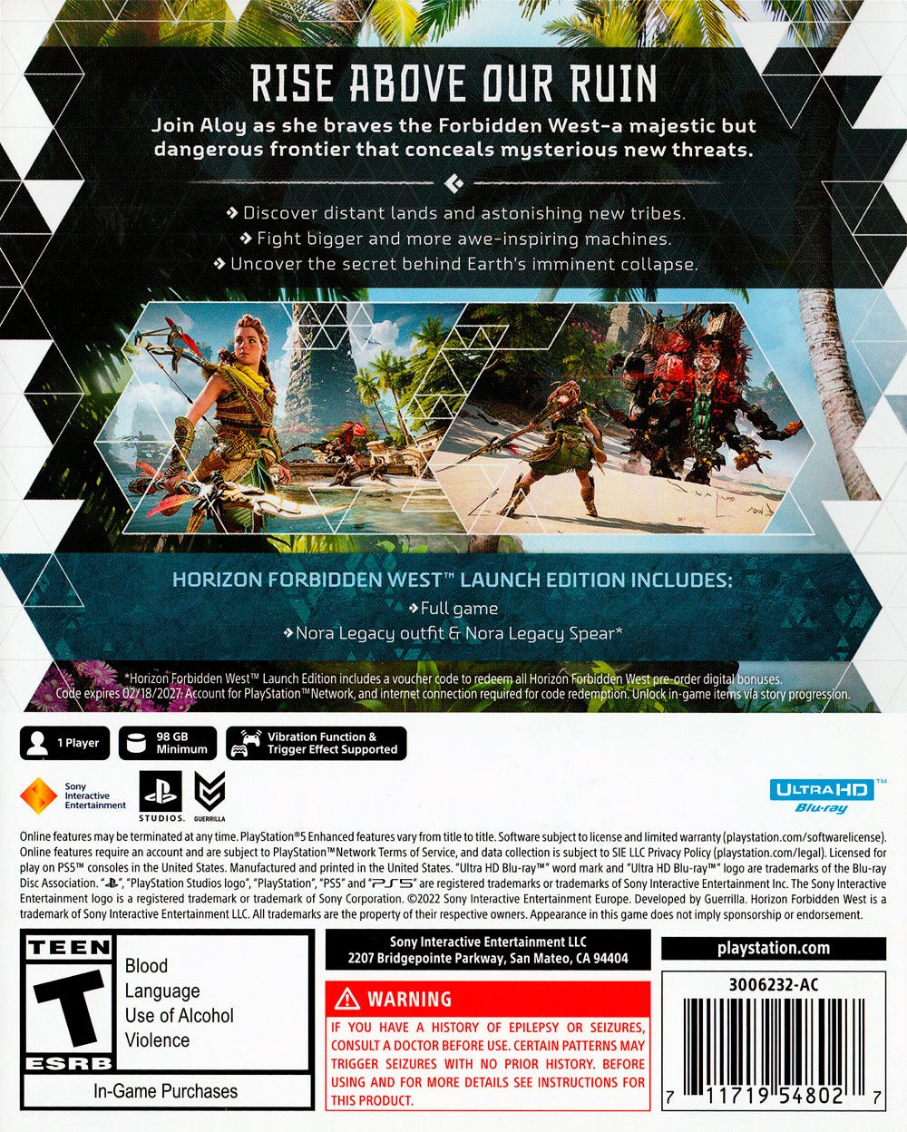 Horizon Forbidden West - Playstation 5 - Retro Island Gaming