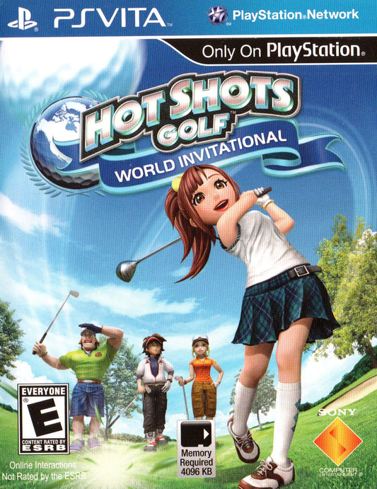 Hot Shots Golf World Invitational - Playstation Vita - Retro Island Gaming