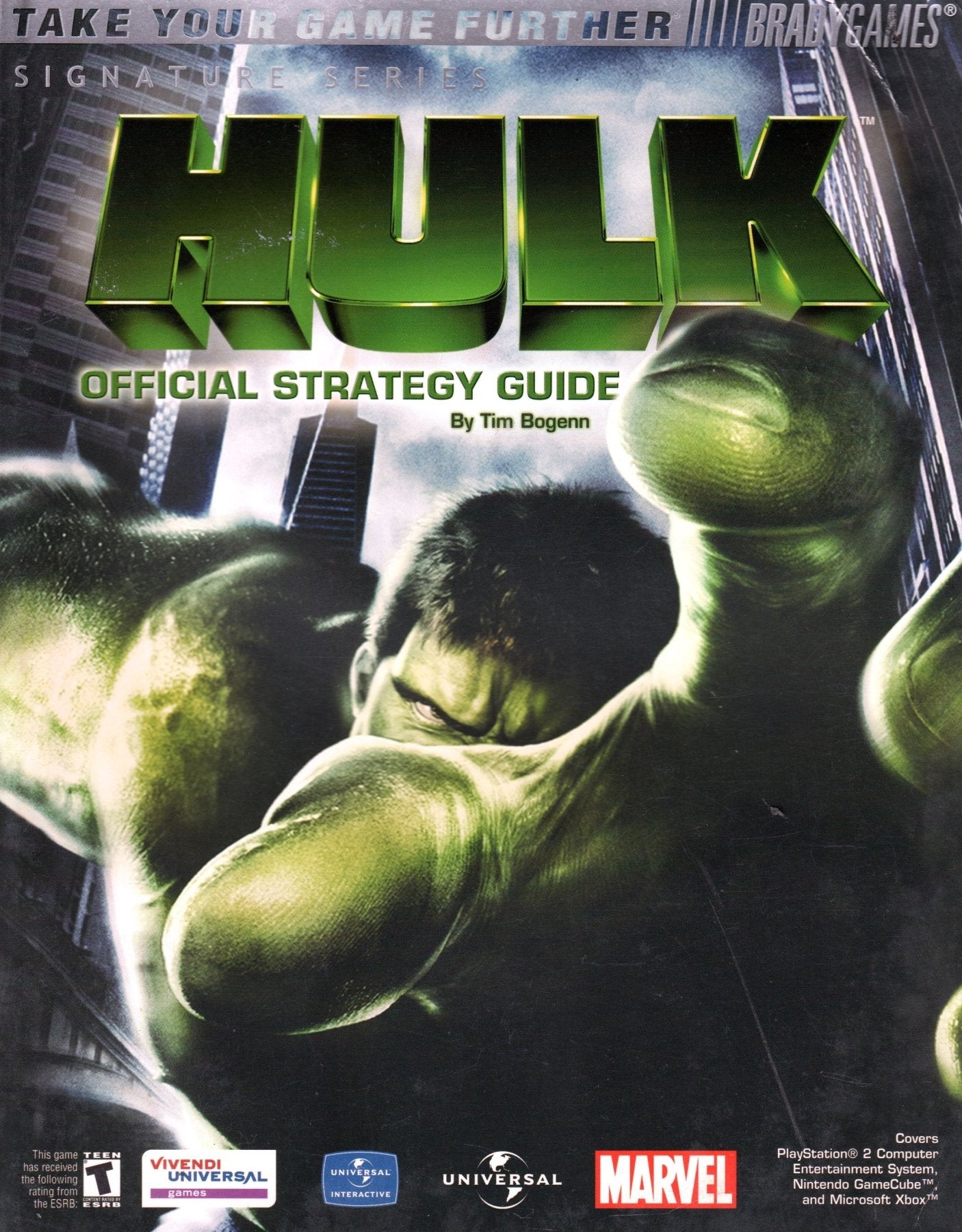 Hulk Official Strategy Guide - Guide Book - Retro Island Gaming