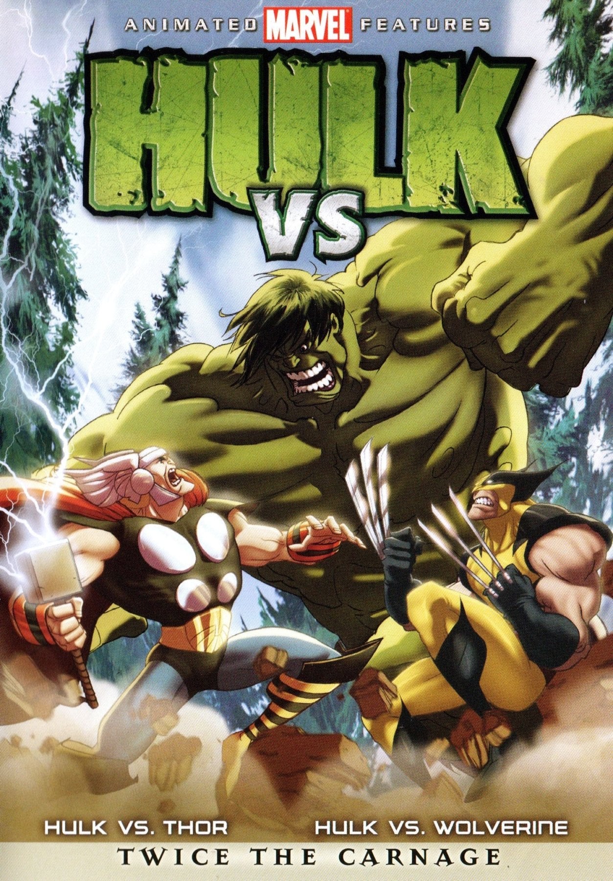 Hulk Vs. Thor & Wolverine - DVD - Retro Island Gaming