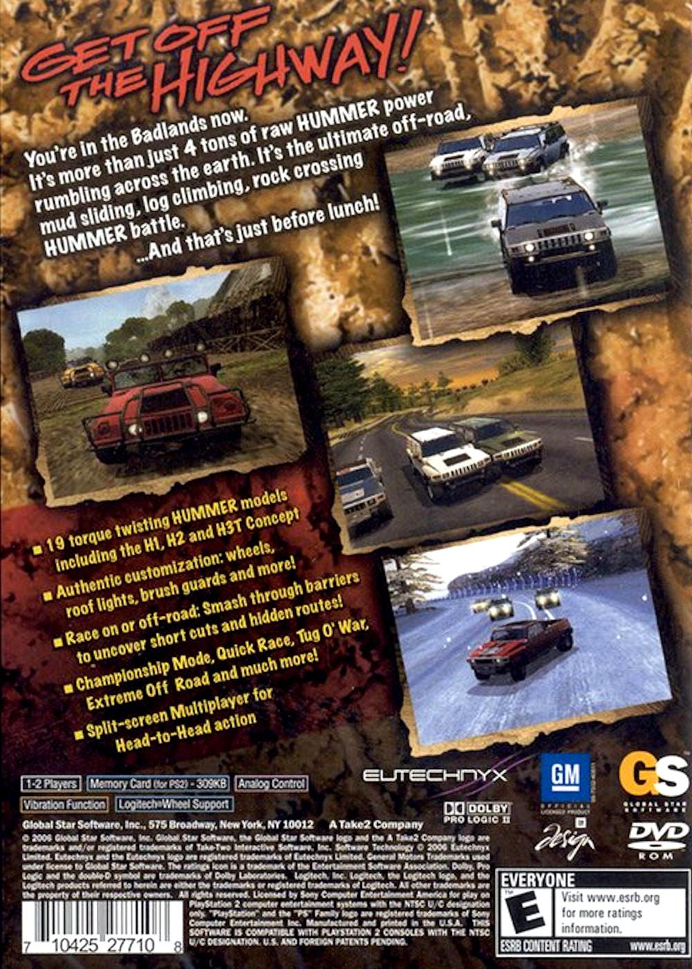 Hummer Badlands - Playstation 2 - Retro Island Gaming