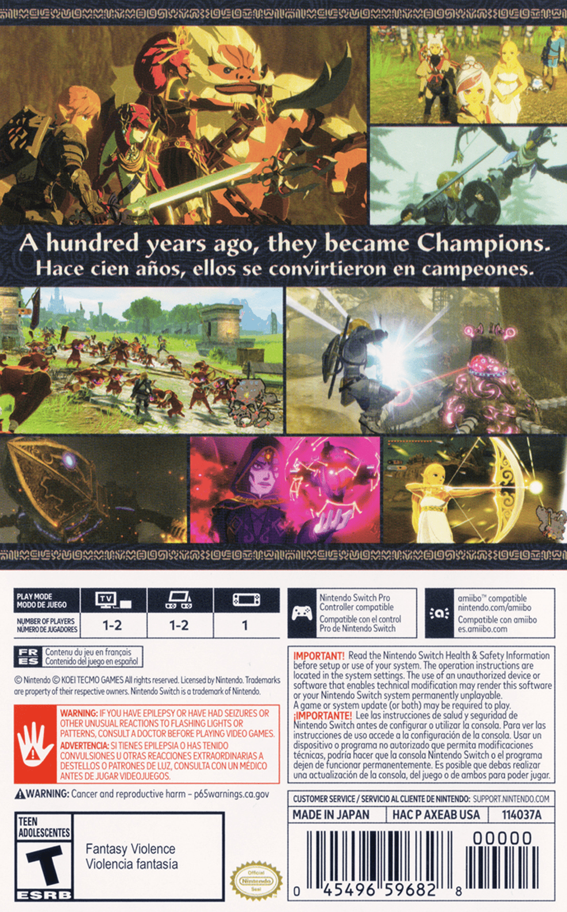 Hyrule Warriors: Age of Calamity - Nintendo Switch - Retro Island Gaming