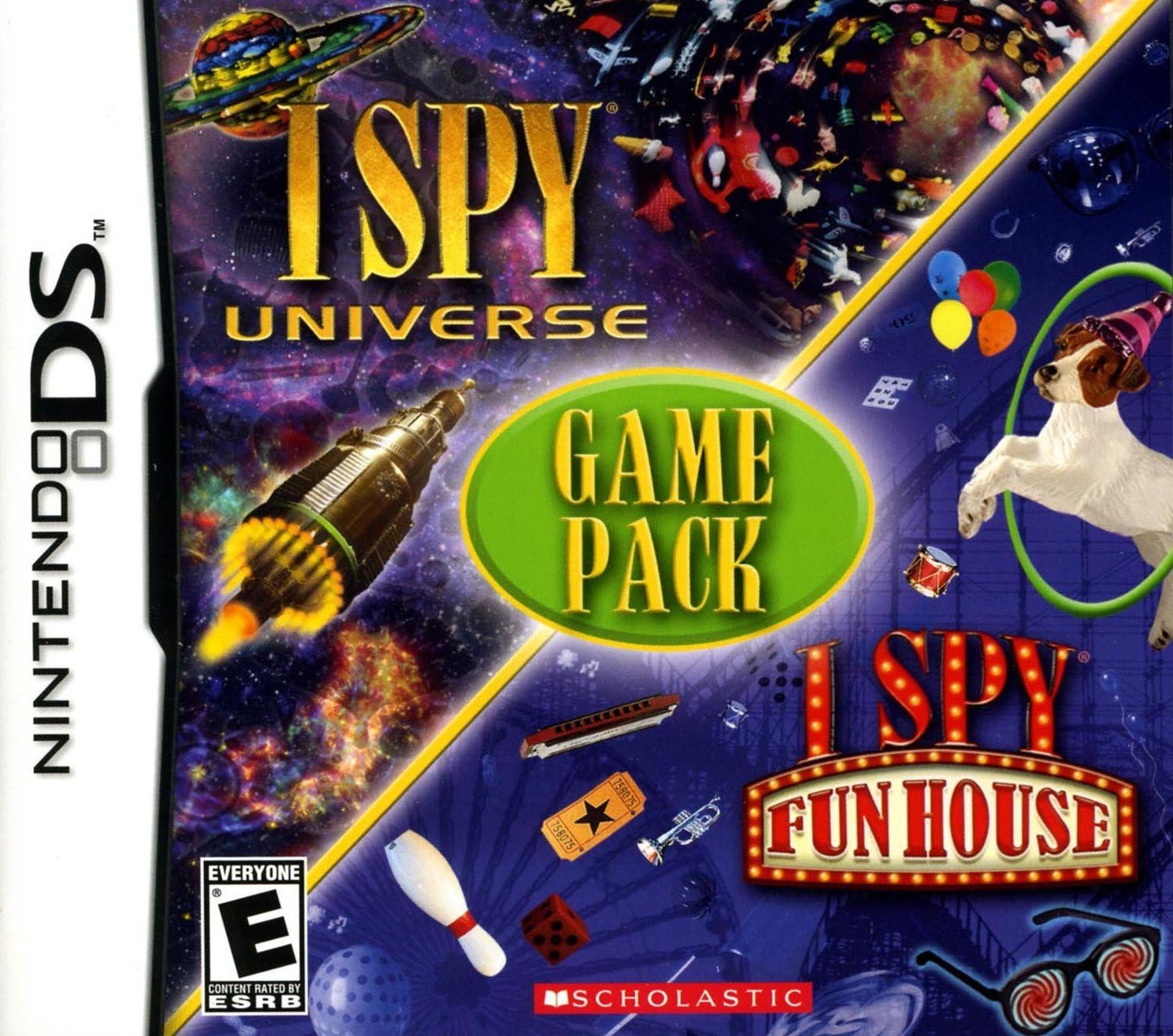 I SPY Universe/I SPY Fun House Game Pack - Nintendo DS - Retro Island Gaming