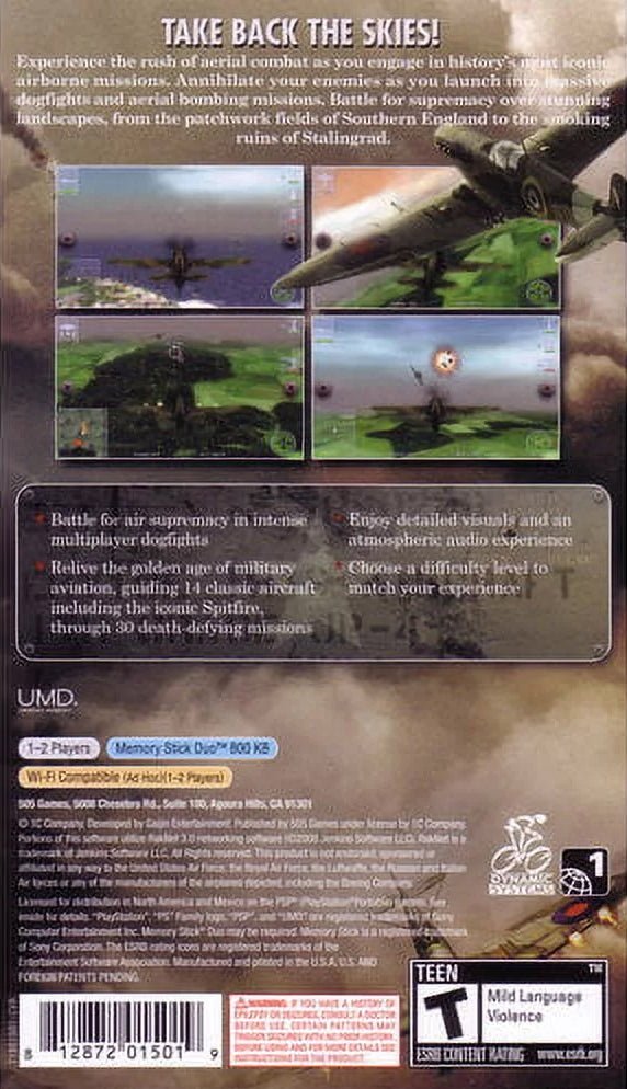 IL - 2 Sturmovik: Birds of Prey - PSP - Retro Island Gaming