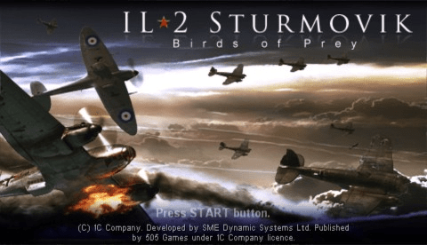 IL - 2 Sturmovik: Birds of Prey - PSP - Retro Island Gaming