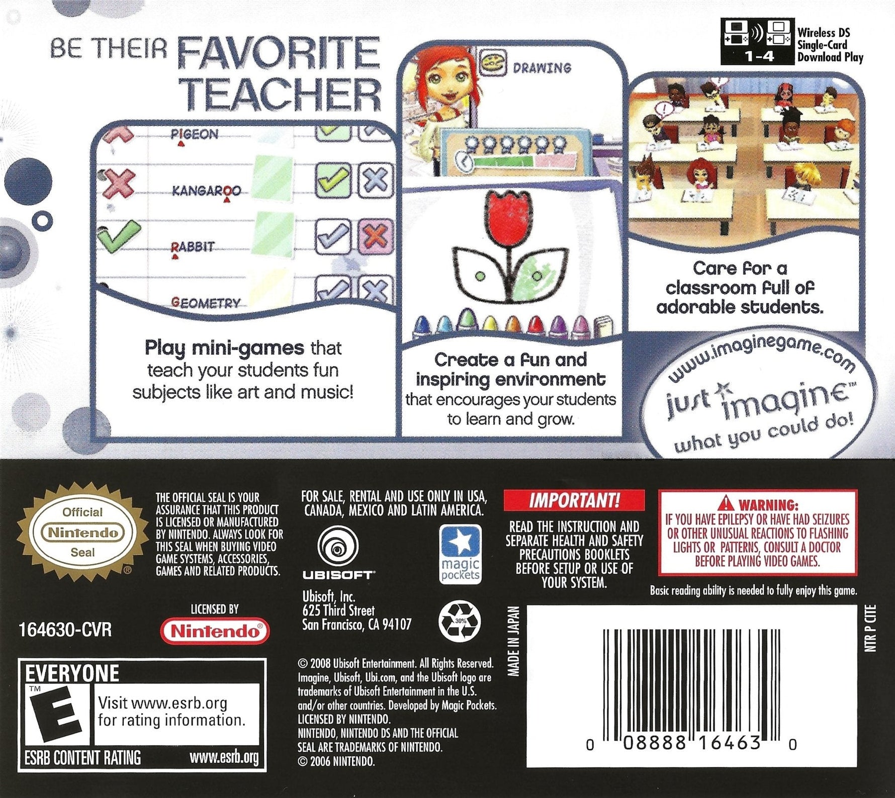 Imagine Teacher - Nintendo DS - Retro Island Gaming