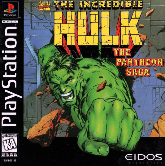 Incredible Hulk The Pantheon Saga - Playstation - Retro Island Gaming