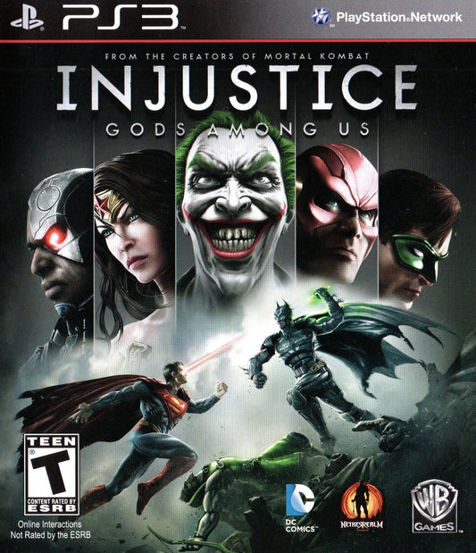 Injustice: Gods Among Us - Playstation 3 - Retro Island Gaming