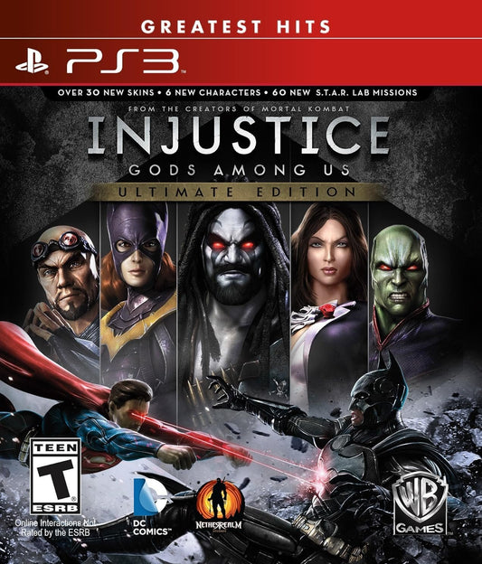 Injustice: Gods Among Us [Ultimate Edition Greatest Hits] - Playstation 3 - Retro Island Gaming