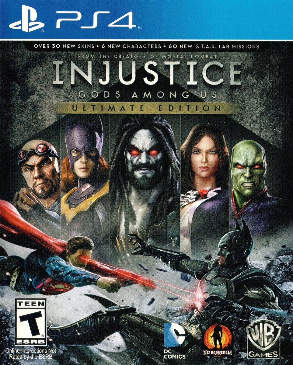 Injustice: Gods Among Us Ultimate Edition - Playstation 4 - Retro Island Gaming