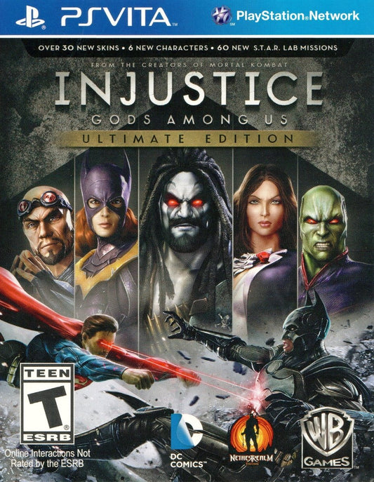 Injustice: Gods Among Us Ultimate Edition - Playstation Vita - Retro Island Gaming