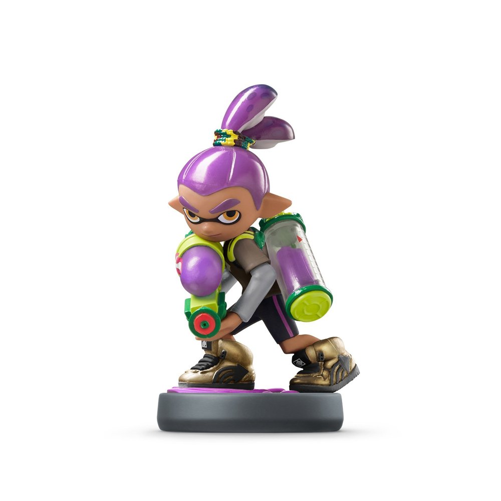 Inkling Boy - Purple - Splatoon Series Amiibo - Retro Island Gaming