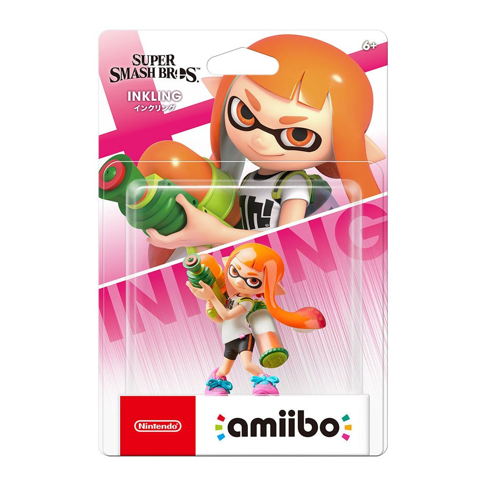 Inkling Girl - Super Smash Bros. Series Amiibo - Retro Island Gaming