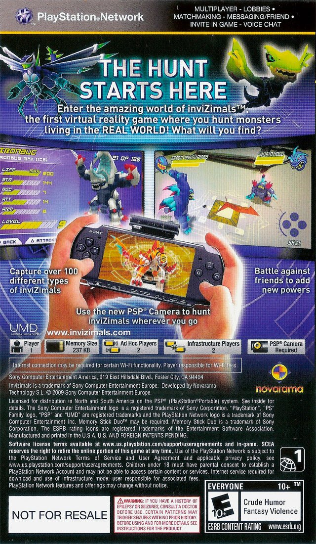 Invizimals - PSP - Retro Island Gaming