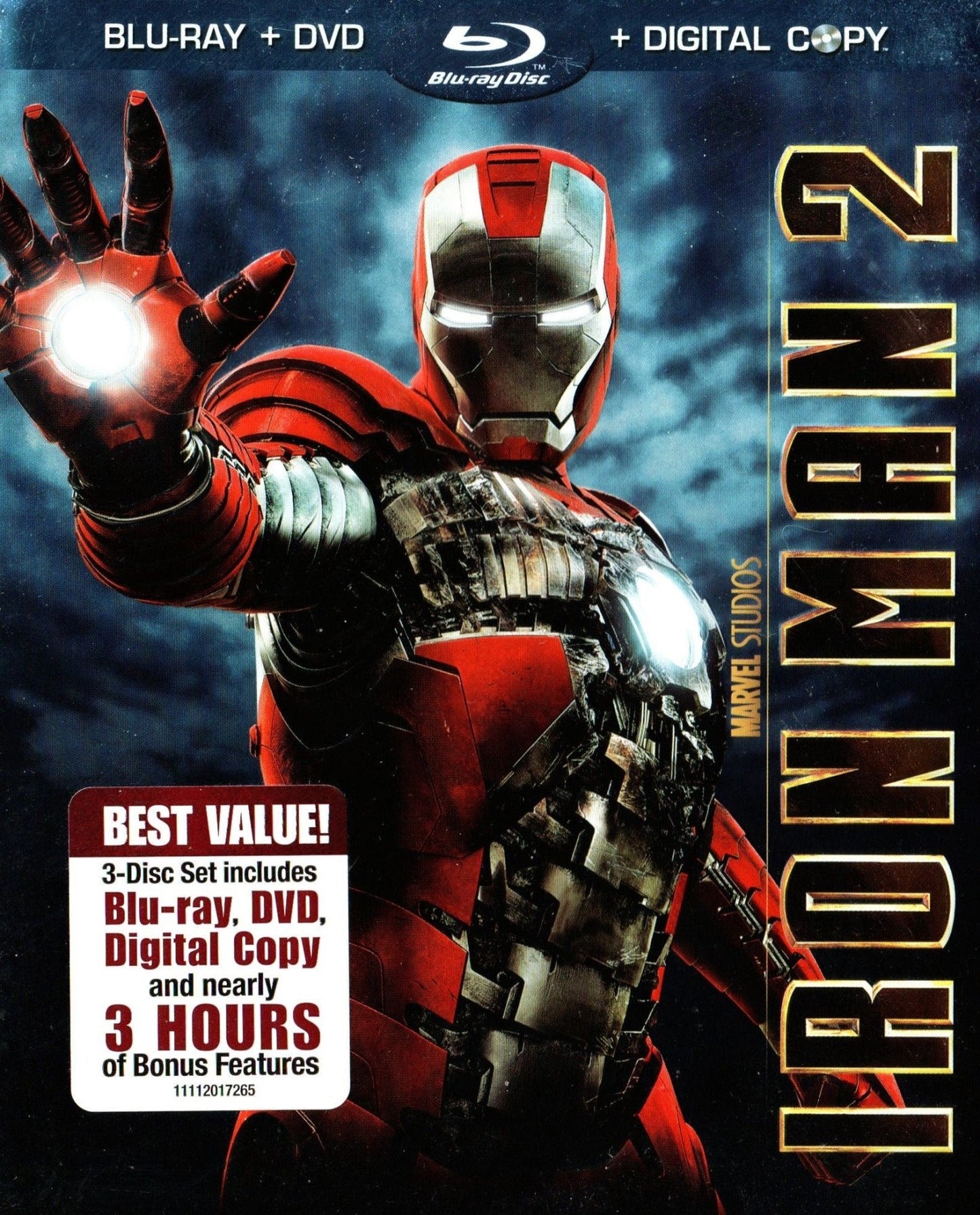 Iron Man 2 - Blu - ray - Retro Island Gaming