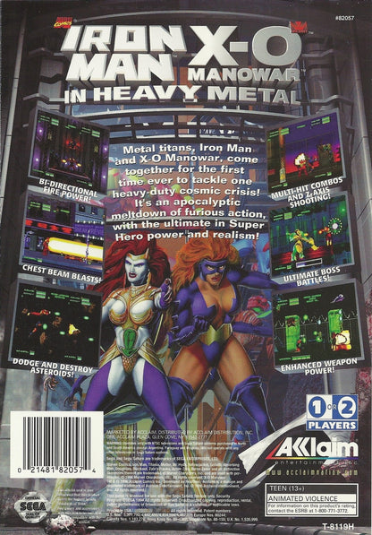 Iron Man X - O Manowar in Heavy Metal - Sega Saturn - Retro Island Gaming