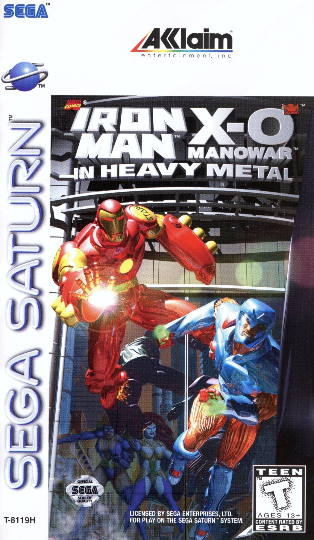 Iron Man X - O Manowar in Heavy Metal - Sega Saturn - Retro Island Gaming
