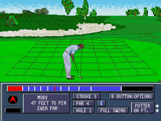 Jack Nicklaus Power Challenge Golf - Sega Genesis - Retro Island Gaming