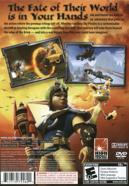 Jak and Daxter: The Lost Frontier - Playstation 2 - Retro Island Gaming