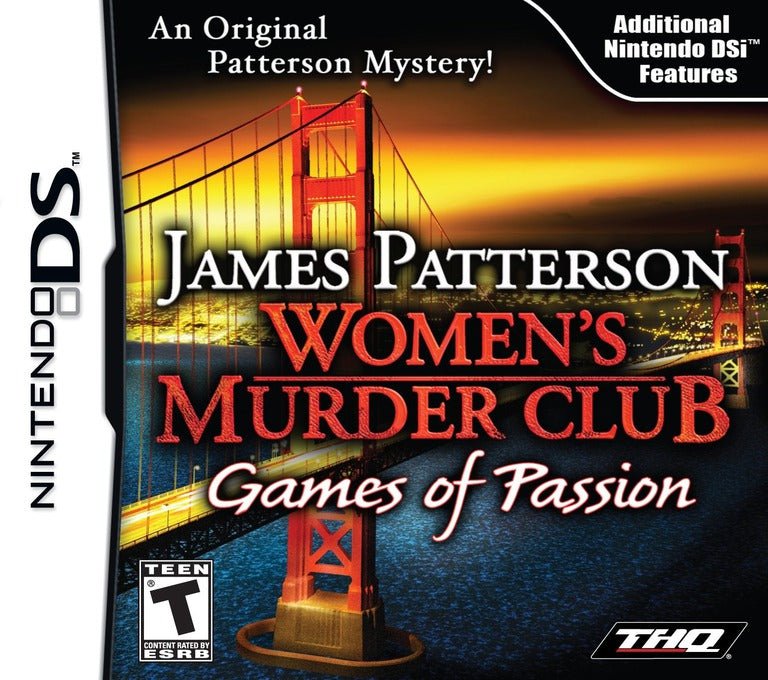 James Patterson's Women's Murder Club: Games of Passion - Nintendo DS - Retro Island Gaming