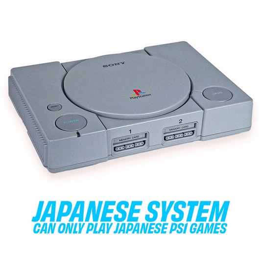 Japanese PlayStation System - Certified Tested & Cleaned - Retro Island Gaming