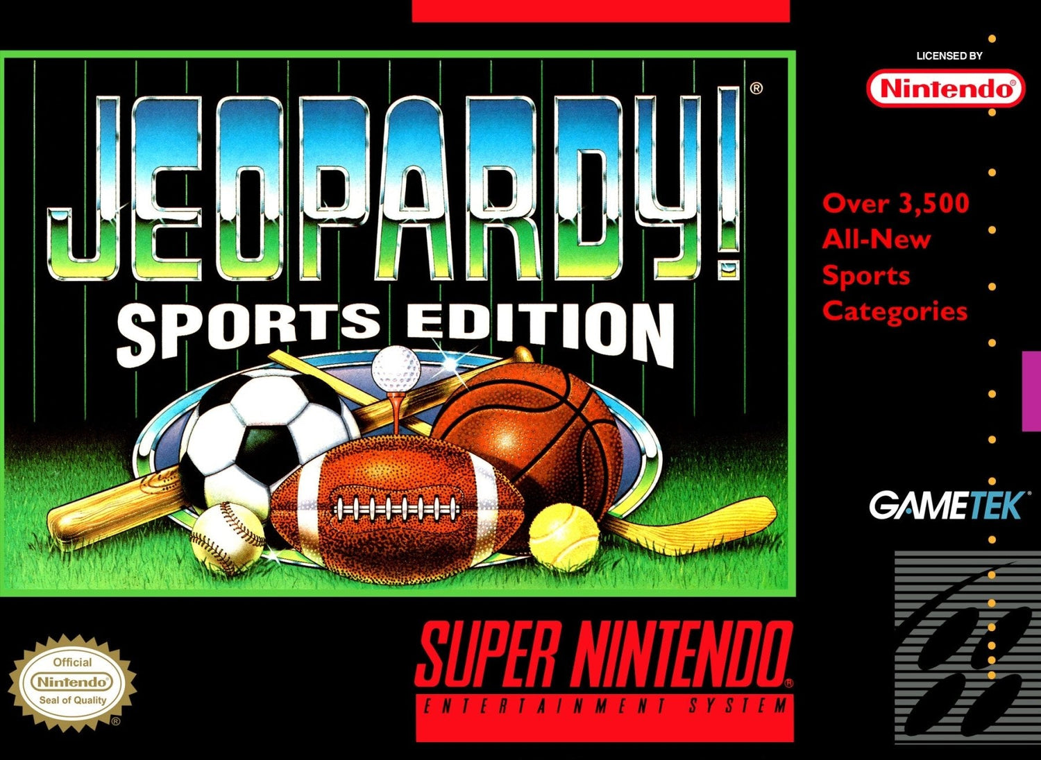Jeopardy Sports Edition - Super Nintendo - Retro Island Gaming