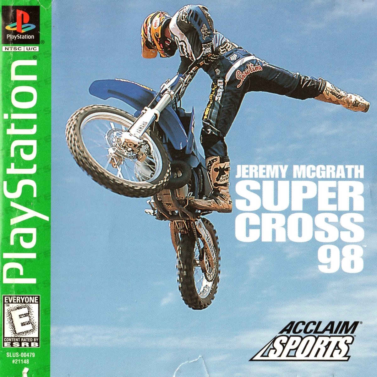 Jeremy McGrath Supercross 98 [Greatest Hits] - Playstation - Retro Island Gaming