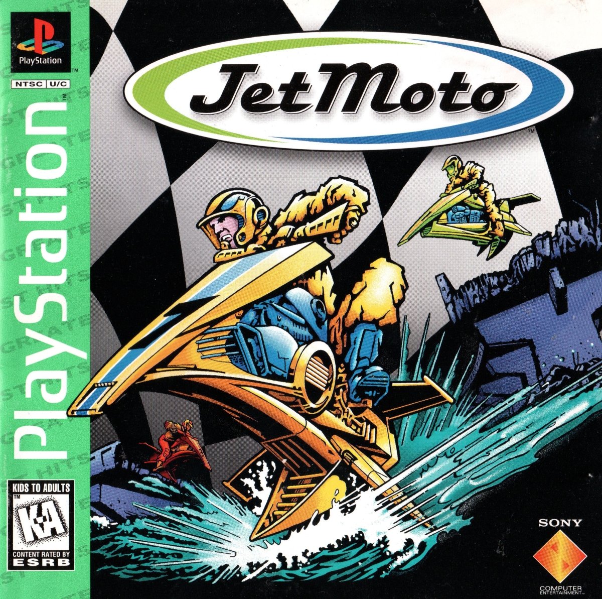 Jet Moto [Greatest Hits] - Playstation - Retro Island Gaming